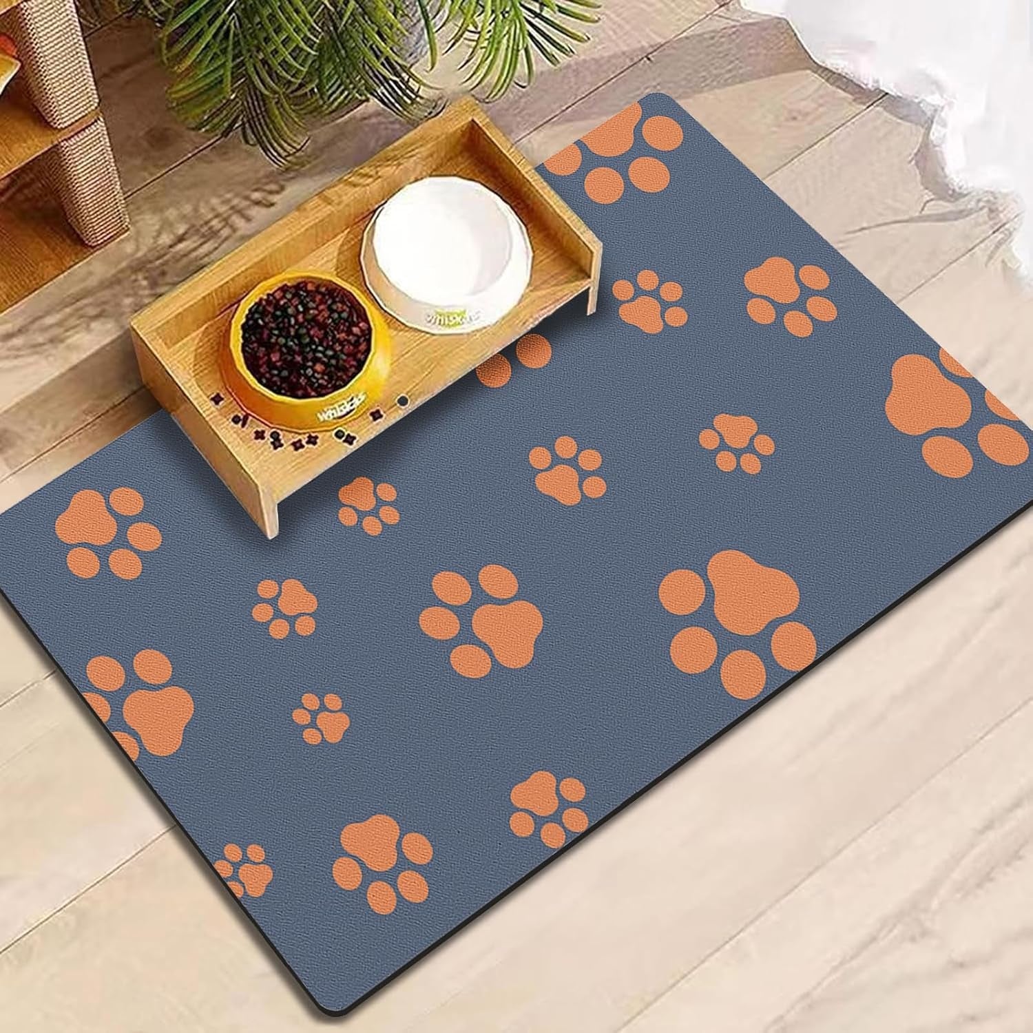 dog-food-mat-for-food-and-water-absorbent-pet-feeding-non-slip-backing-cat-dog-bowl-mat-no-stains-quick-dry-placemat-with-footprints-for-messy-brown-20-12
