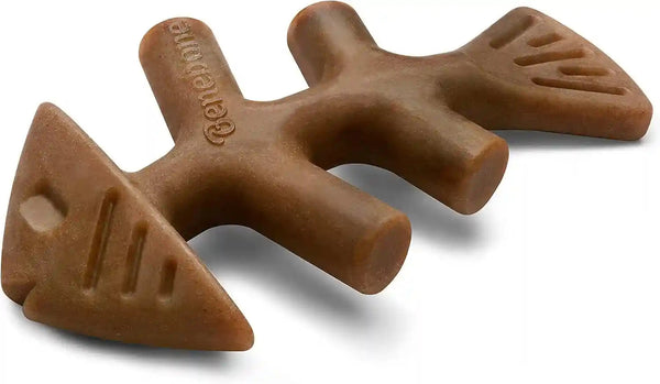 Benebone Fishbone Durable Dog Chew Toy for Aggressive Chewers, Real Fish, Made in USA, Medium16