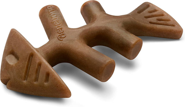 Benebone Fishbone Durable Dog Chew Toy for Aggressive Chewers, Real Fish, Made in USA, Medium16