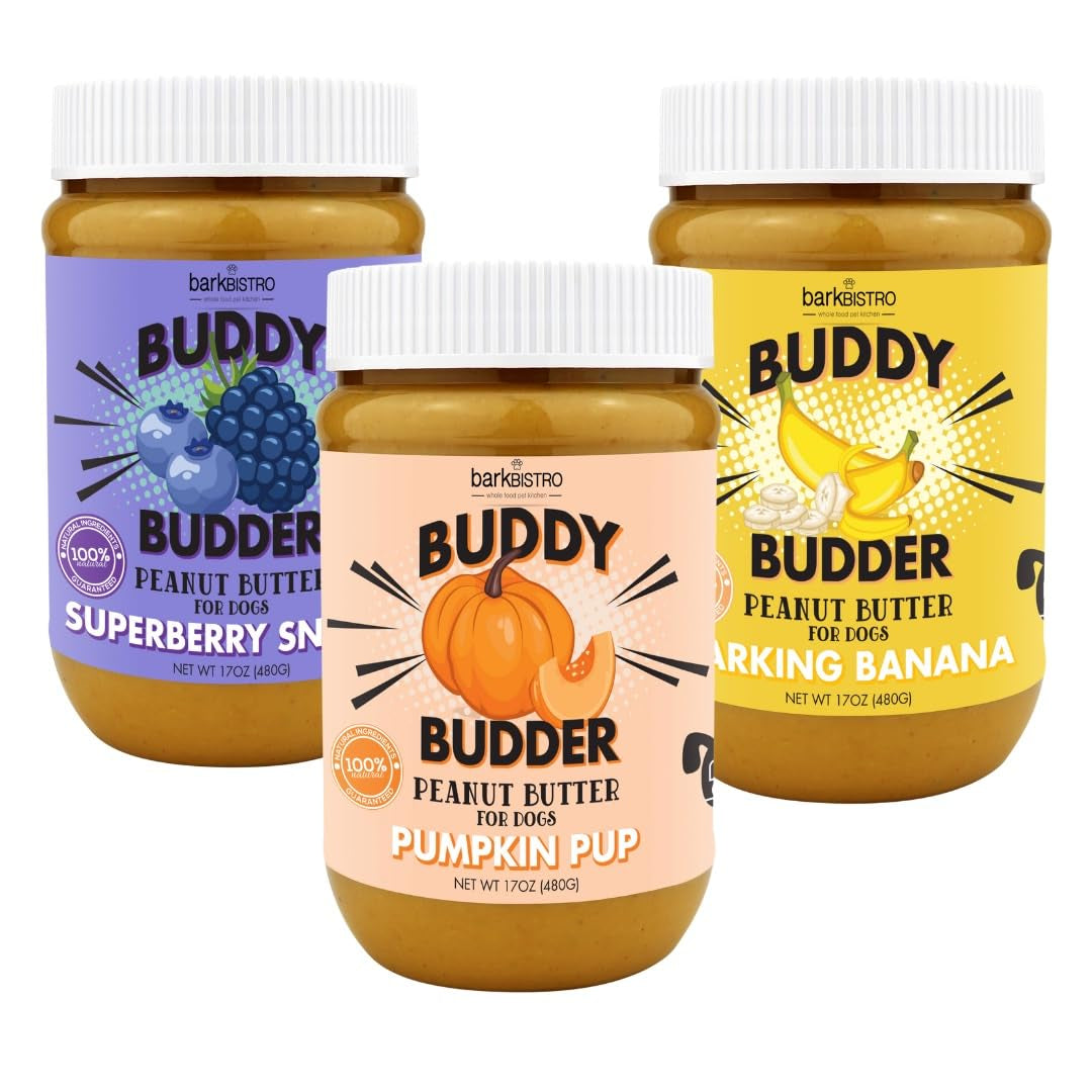 bark-bistro-company-superberry-snoot-barkin-banana-pumpkin-pup-100-natural-dog-peanut-butter-healthy-dog-treats-made-in-usa-set-of-3-17oz