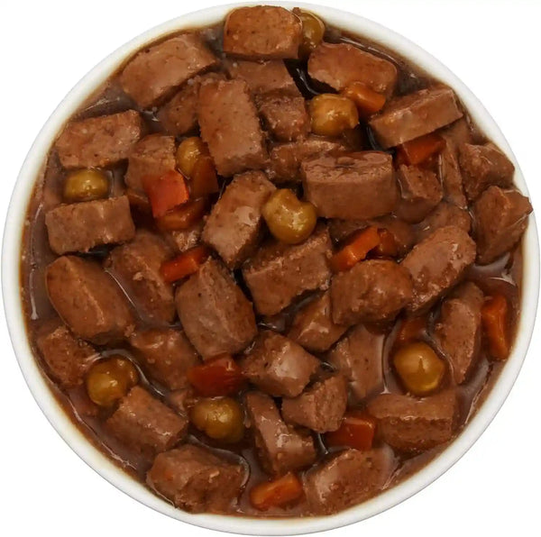 Amazon Brand - Wag Stew Canned Dog Food, Beef & Vegetable Recipe, 13.2 Oz Can (Pack of 12)5