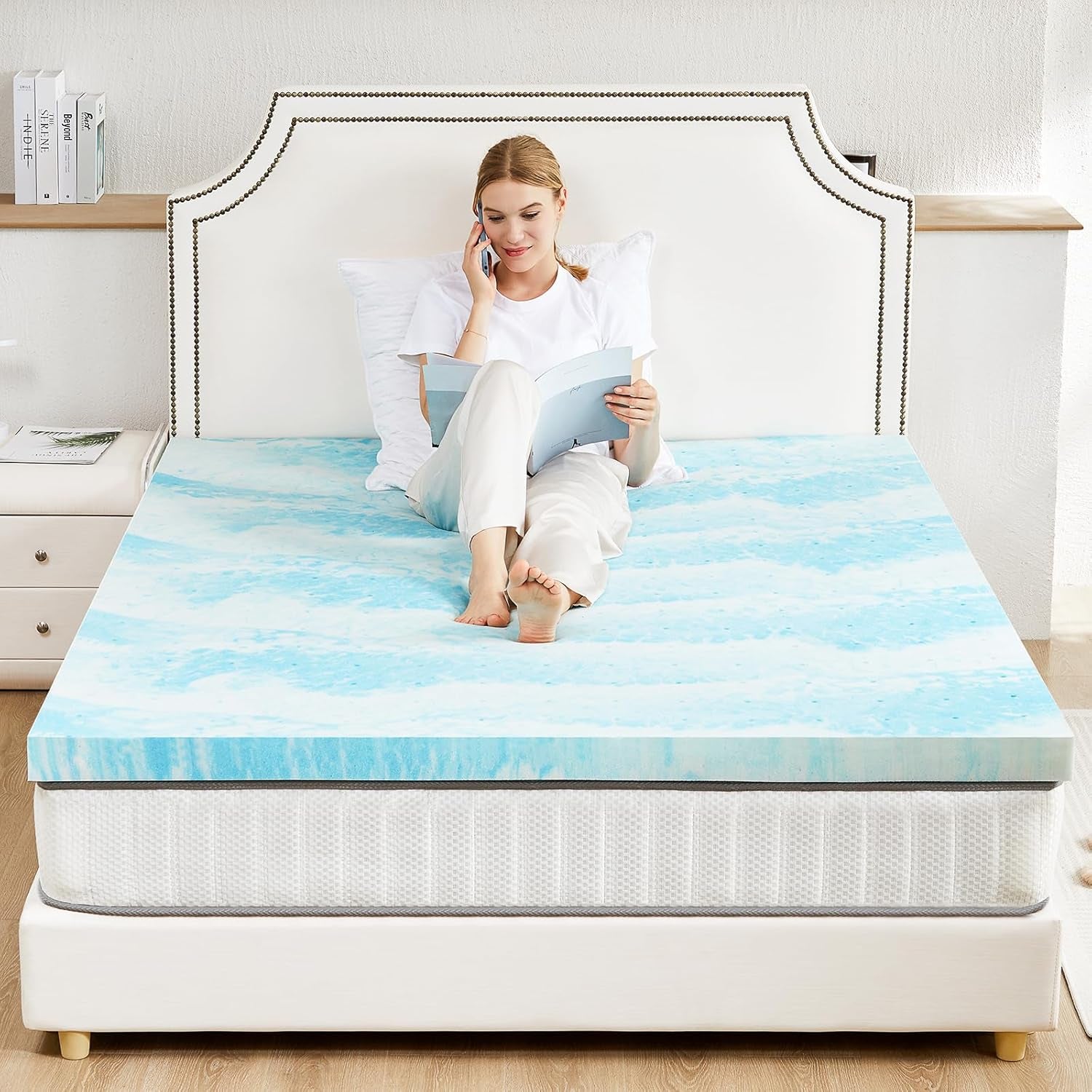 memory-foam-mattress-topper-full-size-3-inch-cooling-pad-cooling-gel-infused-ventilated-breathable-toppers-pad-rv-camper-sofa-bed-use-blue