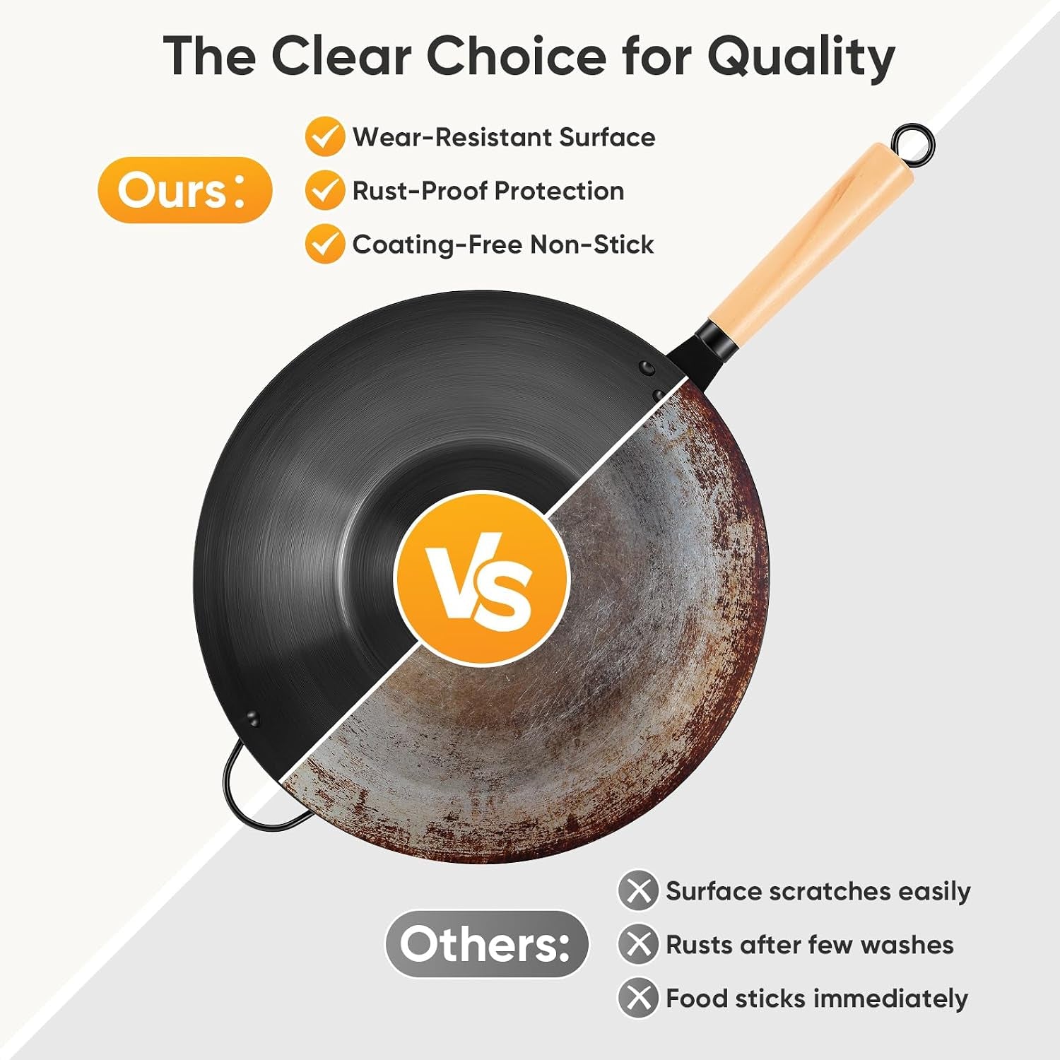 13-5-carbon-steel-wok-pan-pre-seasoned-flat-bottom-wok-for-stir-fry-bbq-grill-camping-compatible-with-induction-electric-gas-and-open-fire-black