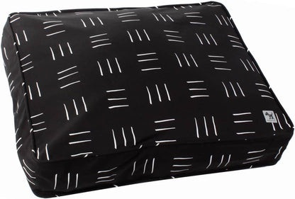 Molly Mutt Medium to Large Duvet Cover, Heat Waves, Brown with Black Accents 36"X45"X5"31