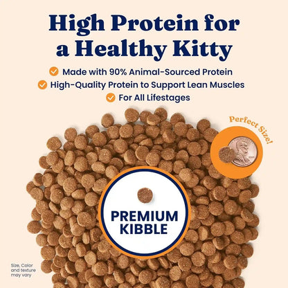 Solid Gold High Protein Dry Cat Food - Grain Free & Gluten Free Chicken Cat Dry Food W/Probiotics for Gut Health & Digestion - High Fiber & Omega 3 - Low Carb Superfood Kibble for Cats All Ages -12LB2
