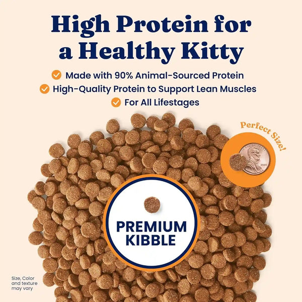 Solid Gold High Protein Dry Cat Food - Grain Free & Gluten Free Chicken Cat Dry Food W/Probiotics for Gut Health & Digestion - High Fiber & Omega 3 - Low Carb Superfood Kibble for Cats All Ages -12LB2