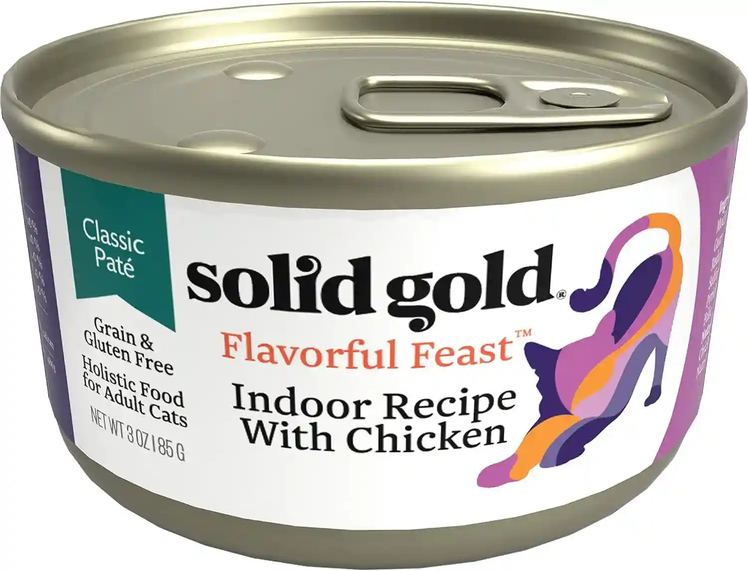 solid-gold-wet-cat-food-pate-for-indoor-cats-healthy-canned-cat-food-pate-w-real-chicken-omega-fatty-acids-vitamins-minerals-grain-free-gluten-free-can-meals-for-cats-kittens-24ct-3oz
