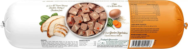 Freshpet Fresh Dog Food, Slice & Serve Roll, Chunky Chicken & Turkey Recipe, 1.5 Lb3