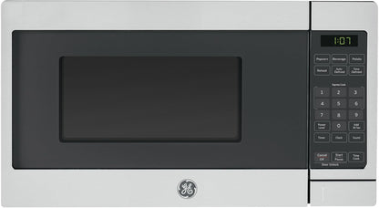 GE Countertop Microwave, 700 Watt 0.7 Cu. Ft., Stainless Steel, GCST07N1WSS | 4 Convenience Cook Settings, One-Touch Controls, Child Lock Technology, Glass Turntable, for Kitchen, Dorm, Office, Apartment1