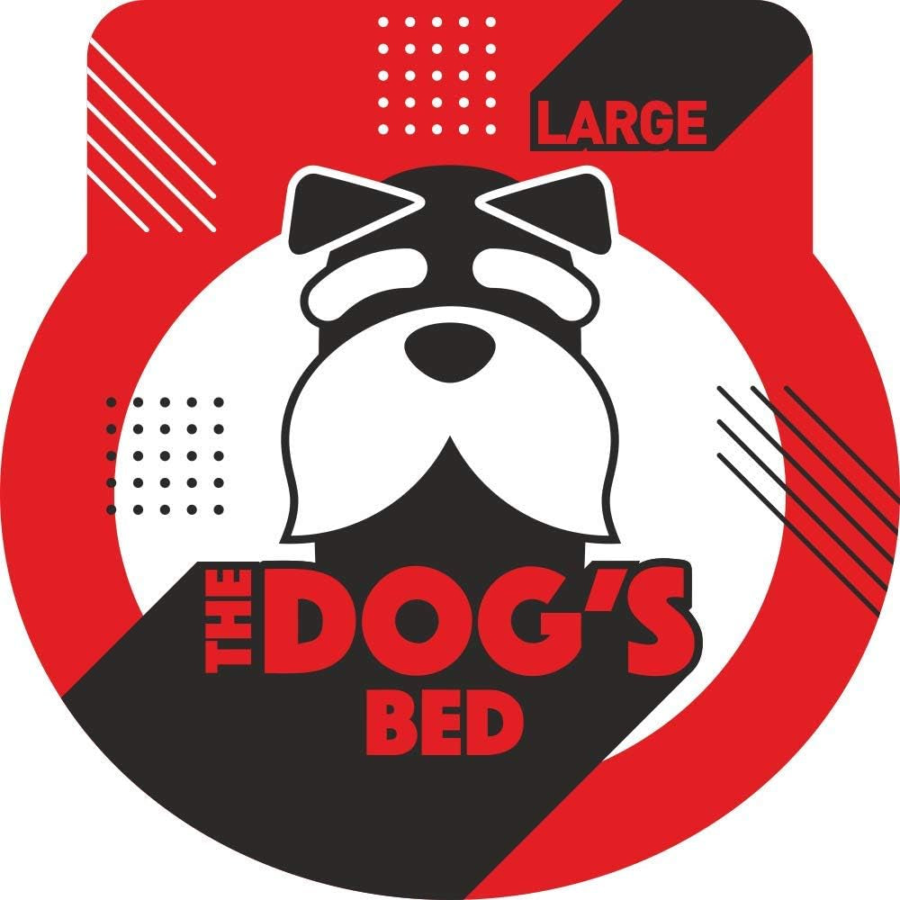 the-dog-s-bed-orthopedic-memory-foam-dog-bed-with-bolsters-for-large-dogs-high-density-support-mattress-low-front-entry-removable-washable-cover-oxford-fabric-blue-with-dark-red-trim-large