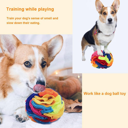 Ablechien Snuffle Ball - Snuffle Ball for Small Dogs, Interactive Dog Toys to Keep Them Busy, Puppy Dog Puzzle Toy with Storage Bag Machine Washable4