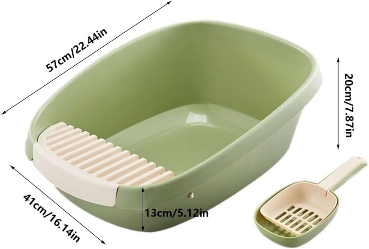 pet-supplies-enclosed-cat-litter-box-for-large-cats-high-sided-xl-with-scoopgreen-medium
