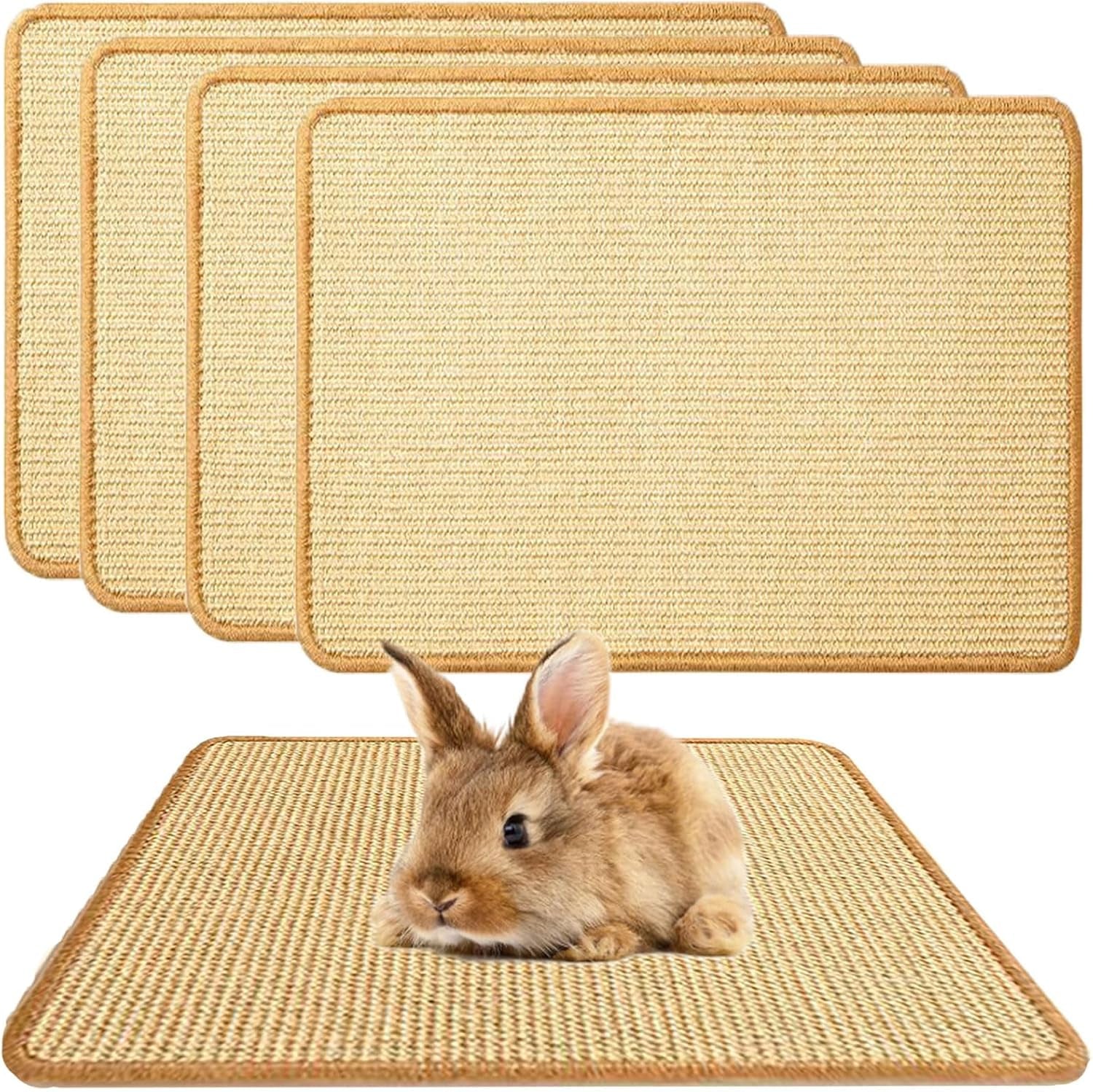 2pcs-rabbit-scratch-mat-natural-bunny-pad-claws-and-teeth-care-16x12-bunny-scratching-pad-rabbit-mats-for-cages-rabbit-mat-chew-toys-for-bunny-pet-cage-bedding-for-biting-sleeping-nesting