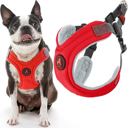 Gooby Escape Free Memory Foam Harness - Green, Large - No Pull Step-In Small Dog Harness with Four Point Adjustment - Perfect on the Go Dog Harness for Medium Dogs No Pull and Small Dogs10
