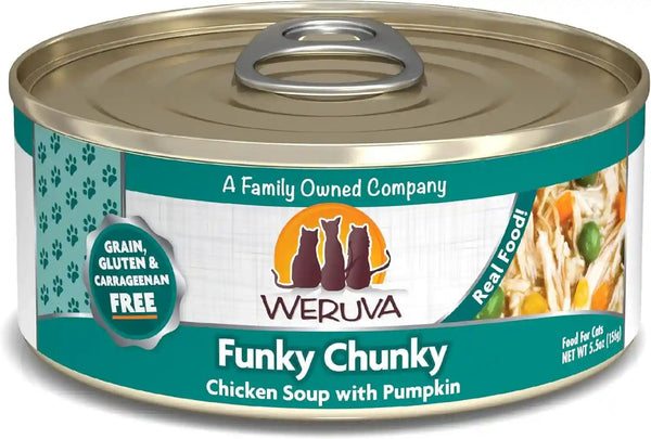 Weruva Classic Cat Food, Paw Lickin’ Chicken with Chicken Breast in Gravy, 3Oz Can (Pack of 24)10