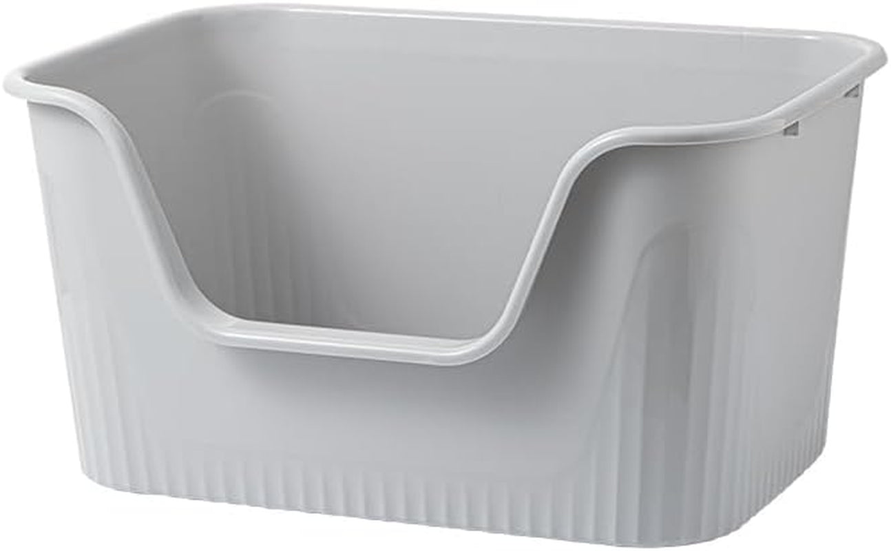 extra-large-litter-box-with-high-sides-25-27-lx17-83-wx13-11-h-anti-splashing-tool-free-assembly-multi-kitty-cat-litter-box-jumbo-yellow