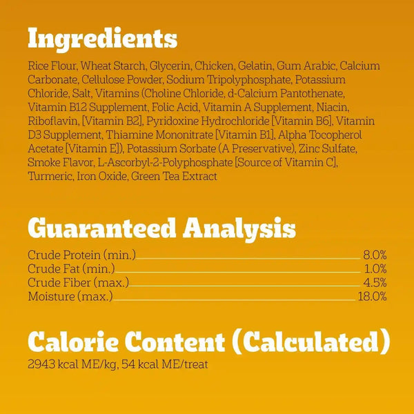 Pedigree Dentastix Small & Medium Dog Dental Treats, Original, 45 Count | Original Chicken Flavor, Triple Action Dental Care, Reduces Tartar, Cleans Teeth, Freshens Breath, for Dogs 7-22 Lbs5