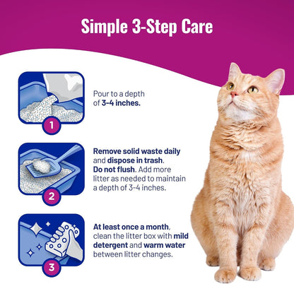 Cat'S Pride Premium Lightweight Clumping Litter: Pure & Fresh - up to 10 Days of Powerful Odor Control - Multi-Cat, Scented, 18 Pounds8