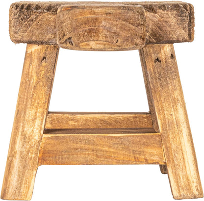 Creative Co-Op Small Wood Pedestal with Handle9