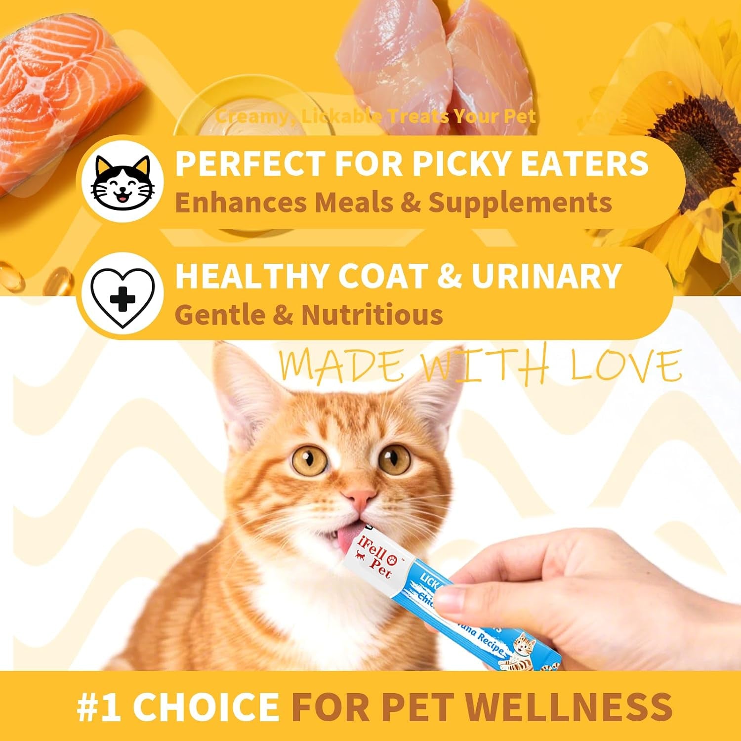 cat-treats-high-meat-high-moisture-lickable-cat-treats-variety-pack-real-chicken-seafood-silky-creamy-puree-grain-free-15g-each-12-tubes