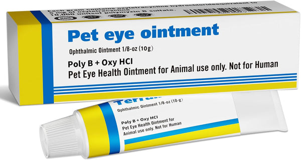 Pet Eye Health for Dogs, Cats, Cattle, Sheep, Horses, Birds and Puppies, Kitten - 1 Tube 0.35 Oz /10G1