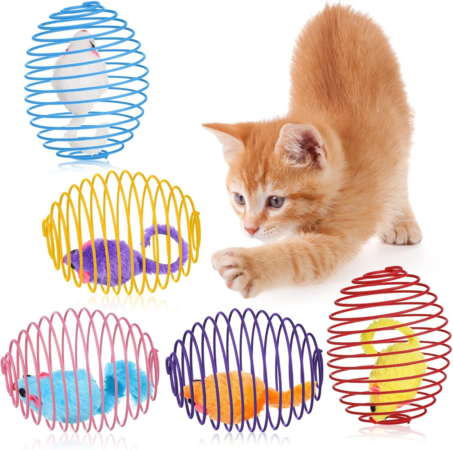 jecery-5-pcs-cat-toys-spring-mouse-multicolor-interactive-cat-toy-stretchable-rolling-ball-for-indoor-cats-colorful-playful-coils-kitten-pet-supplies