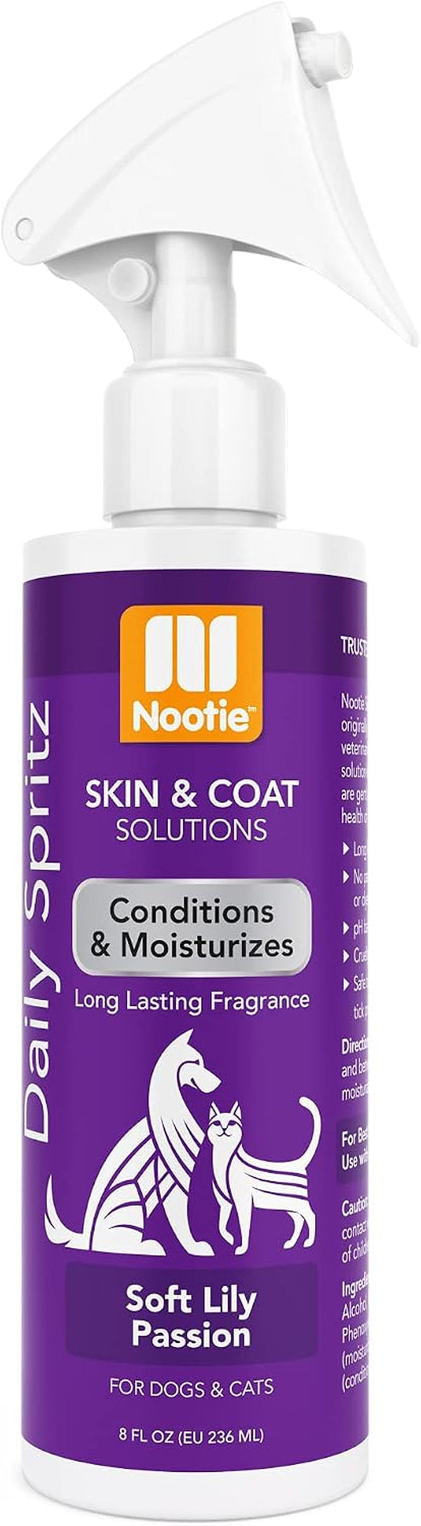 Nootie Japanese Cherry Blossom Spritz for Dogs & Cats, Long-Lasting | 8Oz, Conditions & Moisturizes Fur, Spray-In Formula, No Rinse Needed9