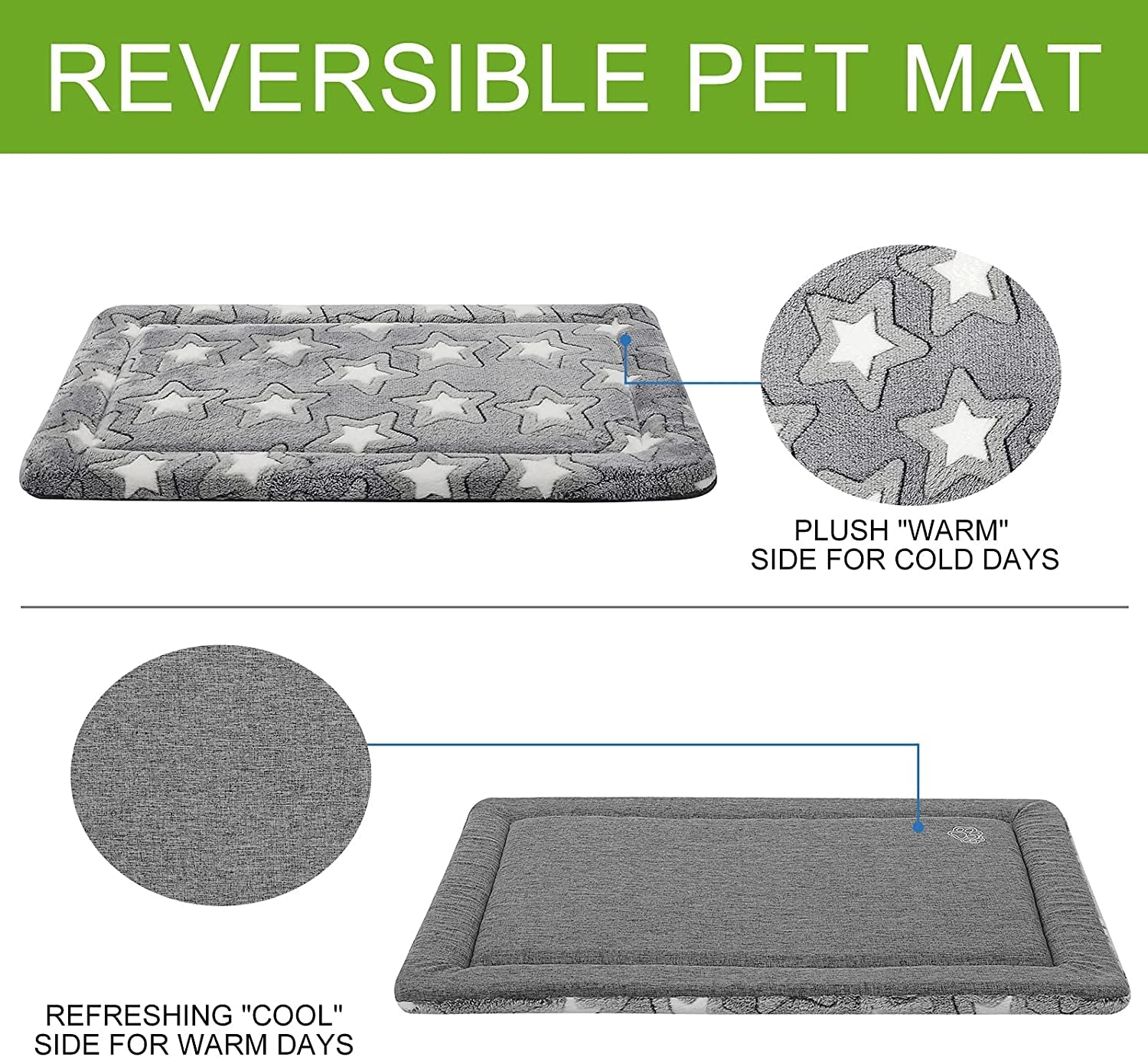 empsign-dog-crate-pad-for-42x28-dog-crate-star-pattern-grey-reversible-kennel-mat-cool-warm-machine-washable-cozy-star-pattern-sleeping-pad-all-season-pet-bed