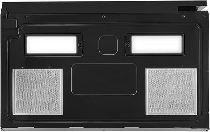 30 In. Stellar Coll 1.2 Cu Ft Slim over the Range Microwave Vent Fan, Black |  COS-3012ORLP1SS 1000W, Automatic Presets, Touch Controls, Sensor Cooking, LED Lighting, Defrost Functions10