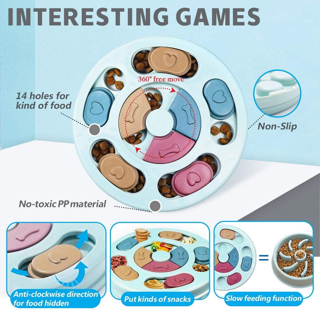 joansan-interactive-dog-puzzle-game-toys-dog-enrichment-toys-for-puppy-mentally-stimulating-treat-dispenser-dog-treat-puzzle-feeder-for-small-medium-and-large-dogs-treat-training-blue