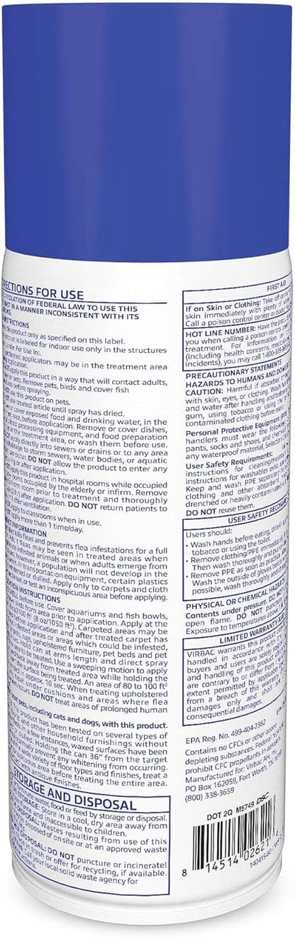Virbac Knockout ES Area Treatment Carpet Spray for Fleas and Ticks 16 Oz4