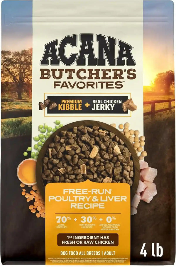 ACANA Butchers Favorites Grain-Free Dry Dog Food Farm-Raised Beef, 4Lb Bag | High Protein, Made in the USA, Skin & Coat, Digestive Health, Real Beef, Global Quality Ingredients13