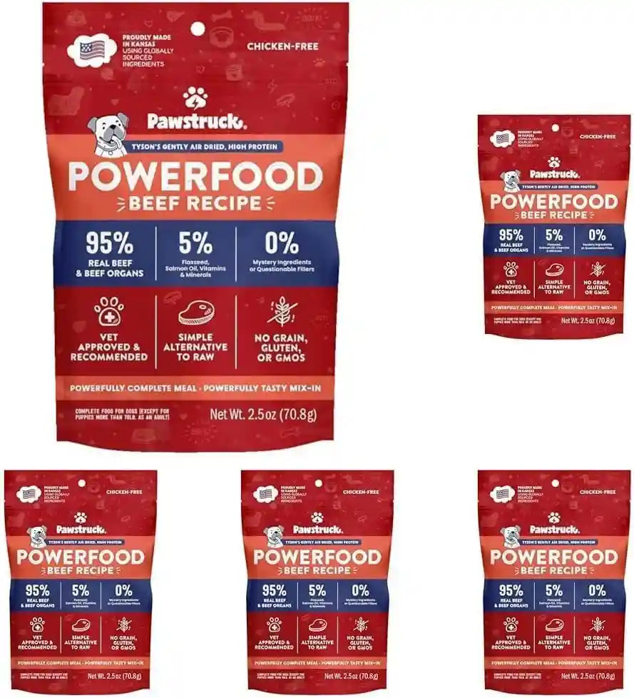 pawstruck-air-dried-dog-food-with-real-beef-grain-free-made-in-usa-non-gmo-vet-recommended-high-protein-limited-ingredient-full-feed-for-all-breeds-ages-2lb-bag