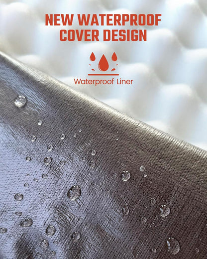 Orthopedic Dog Couch for Medium & Large Dogs, Waterproof Sofa Beds (43''×32''×8'')6