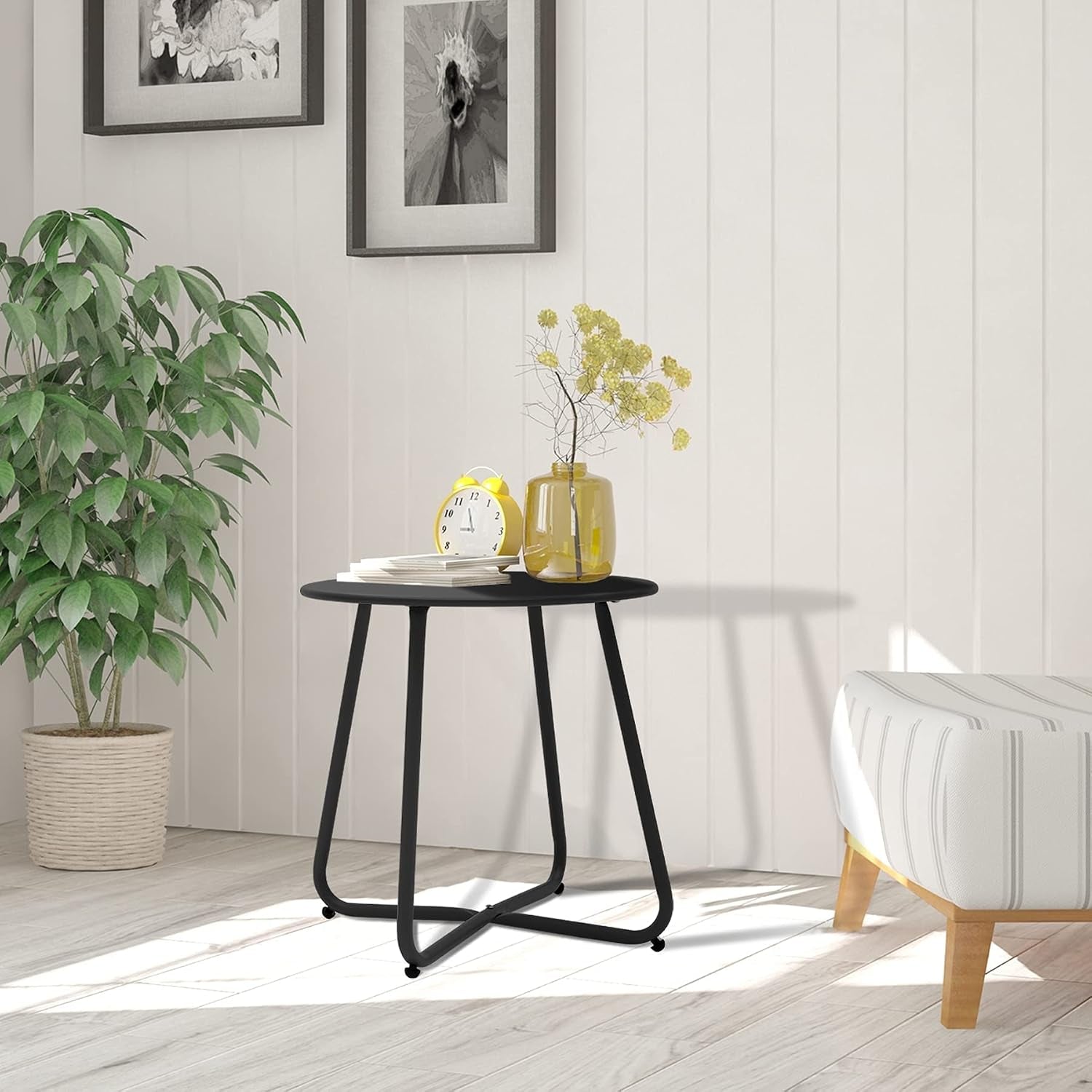 patio-small-side-table-waterproof-round-metal-steel-weather-resistant-portable-outdoor-and-indoor-end-table-for-garden-balcony-yard-black