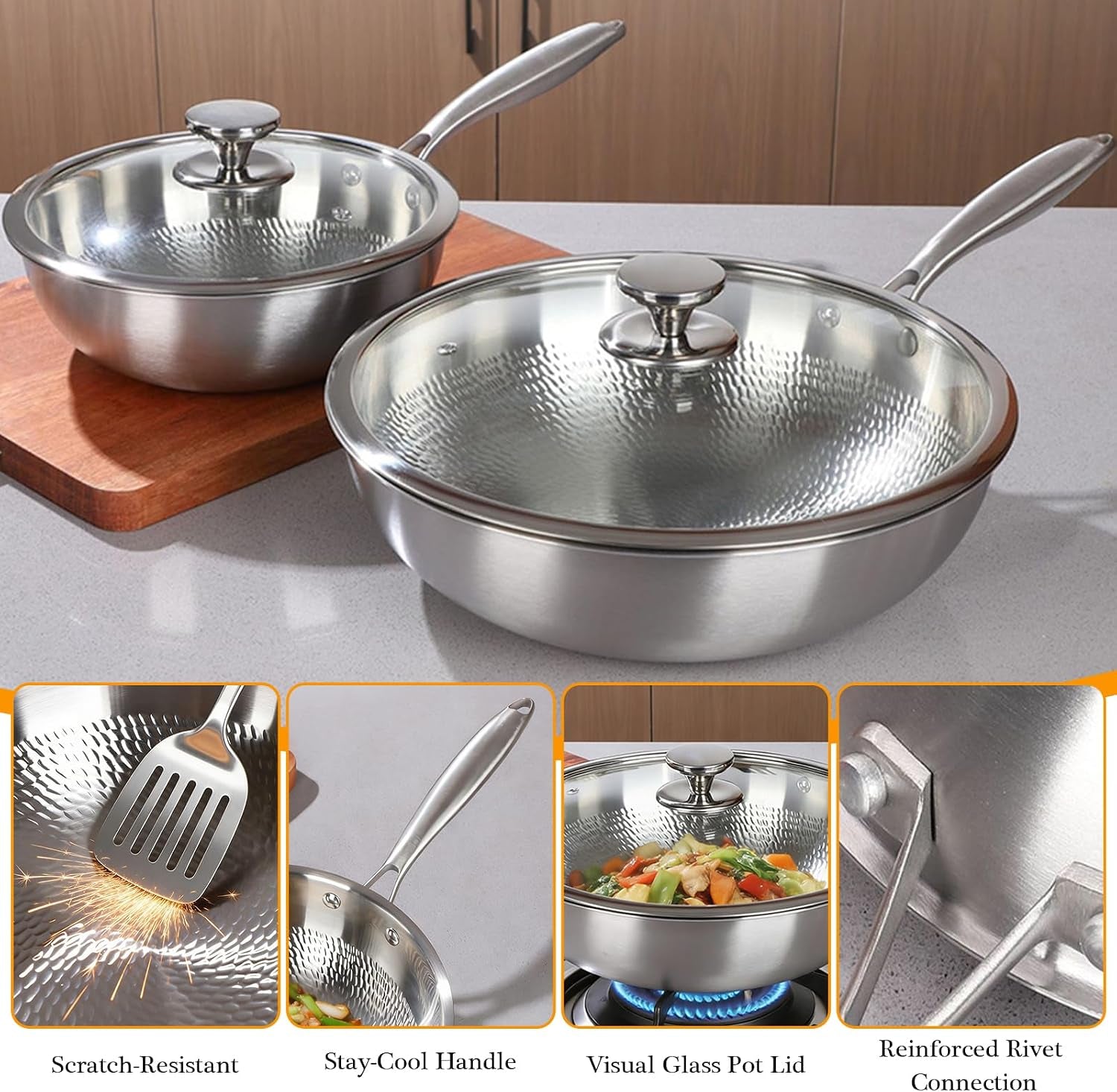 titanium-hammered-wok-pan-with-lid-pure-titanium-pans-for-cooking-no-coating-non-stick-flat-bottom-wok-ultra-durable-scratch-resistant-compatible-with-all-cooktops-12-6in