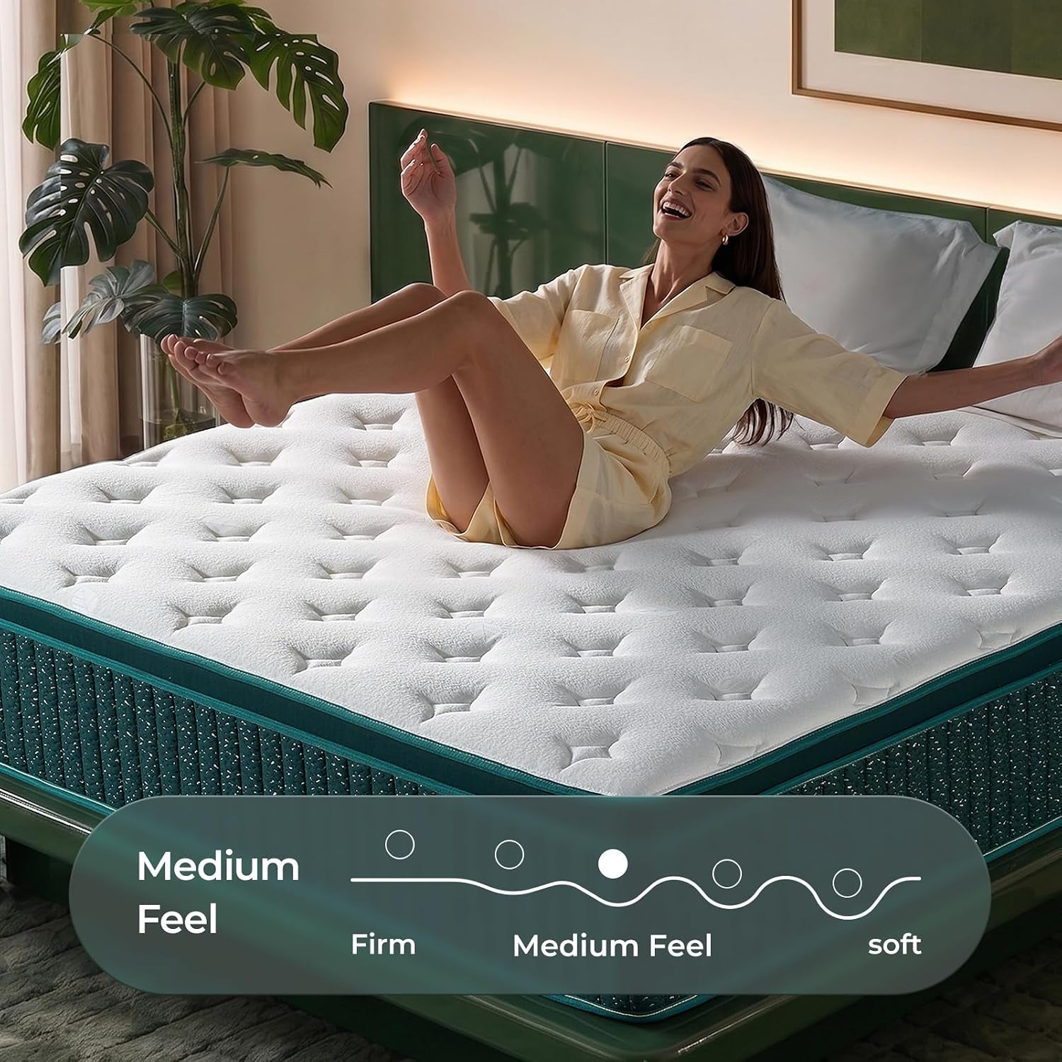 14-inch-queen-hybrid-mattress-medium-firm-gel-foam-motion-isolation