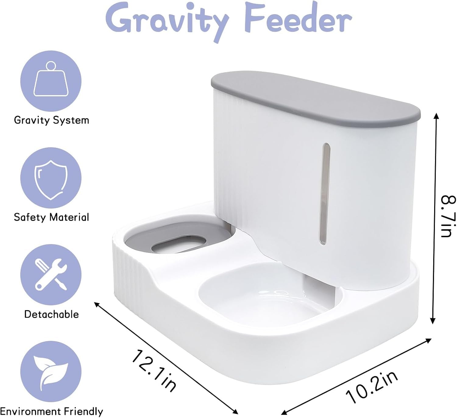 kathson-automatic-2-in-1-cat-feeder-and-water-dispenser-gravity-feed-pet-feeder-for-indoor-outdoor-cats-grey