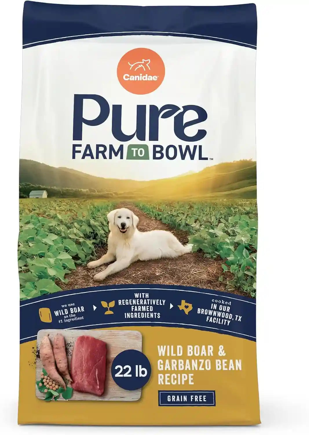 canidae-pure-farm-to-bowl-dry-dog-food-balanced-nutrition-for-adult-dogs-limited-ingredient-formula-grain-wheat-soy-free-22-lb-wild-caught-salmon-sweet-potato-recipe