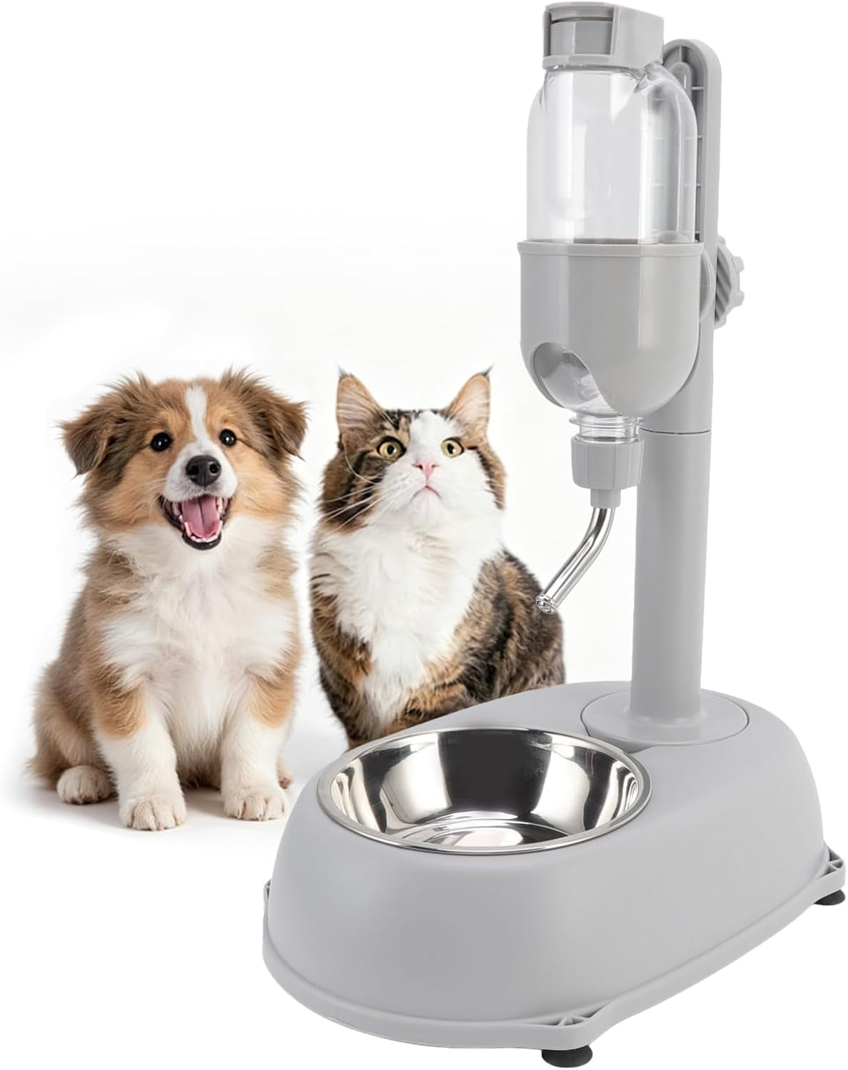 2-in-1-pet-standing-water-dispenser-500ml-pet-water-dispenser-with-stand-height-detachable-pet-standing-water-dispenser-bowl-for-cat-rabbit-golden-hamster-11-x-7-7-x-15-4in