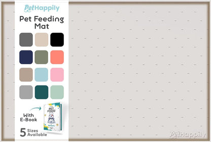 Dog Food Mat - Raised Edges Dogs Mat for Food and Water Prevent Spill, Waterproof Cat Food Mats Protect Floors, Easy Clean Dog Bowl Mats for Food and Water, Silicone Pet Feeding Placemats16