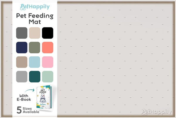 Dog Food Mat - Raised Edges Dogs Mat for Food and Water Prevent Spill, Waterproof Cat Food Mats Protect Floors, Easy Clean Dog Bowl Mats for Food and Water, Silicone Pet Feeding Placemats16