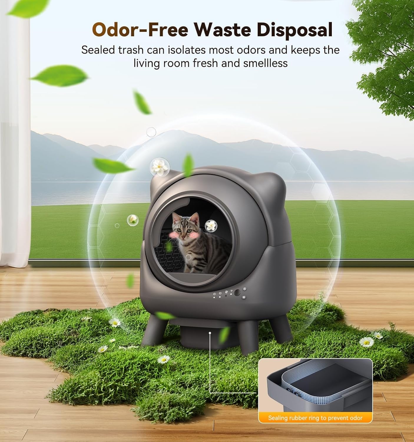 automatic-litter-box-feelneedy-self-cleaning-litter-box-odor-control-robot-cat-ears-design-65l-app-real-time-monitor-cat-litter-boxs-for-multiple-cats-safety-sensors-with-1-trash-bag