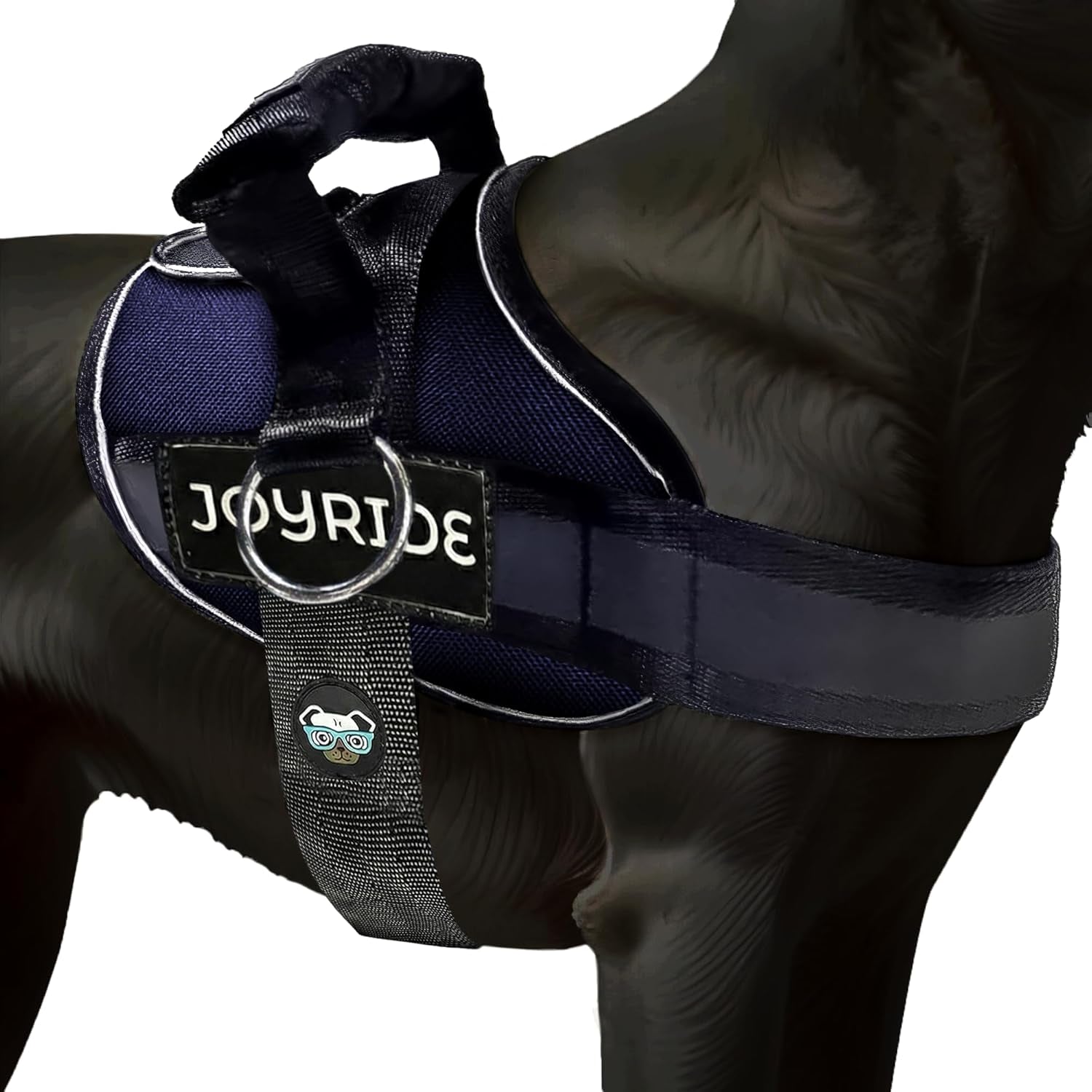 joyride-dog-harness-2-0-no-pull-blue-2-0-m-reflective-no-choke-quick-fit-vest-with-3-leash-clips-and-escape-resistant-design-for-easier-walks-and-training