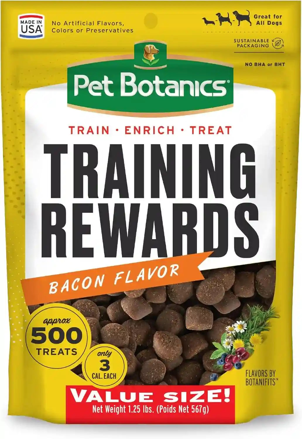 pet-botanics-20-oz-pouch-training-rewards-soft-chewy-bacon-flavor-with-500-treats-per-bag-the-choice-of-top-trainers