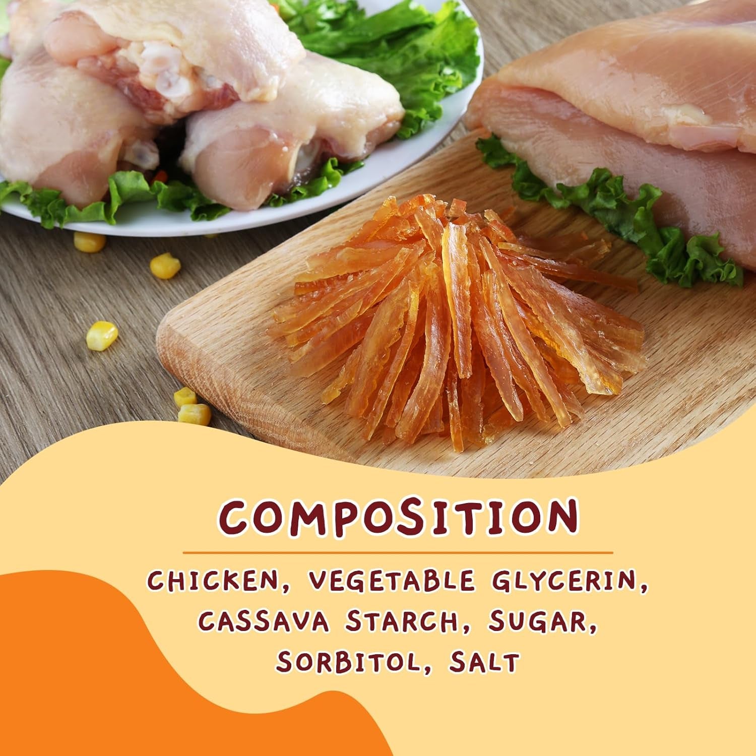 jungle-calling-mini-chicken-strips-training-treats-for-small-dogs-and-cats-soft-chewy-high-protein-limited-ingredient-puppy-snacks-grain-free-easy-to-digest-no-artificial-additives-10-6-oz