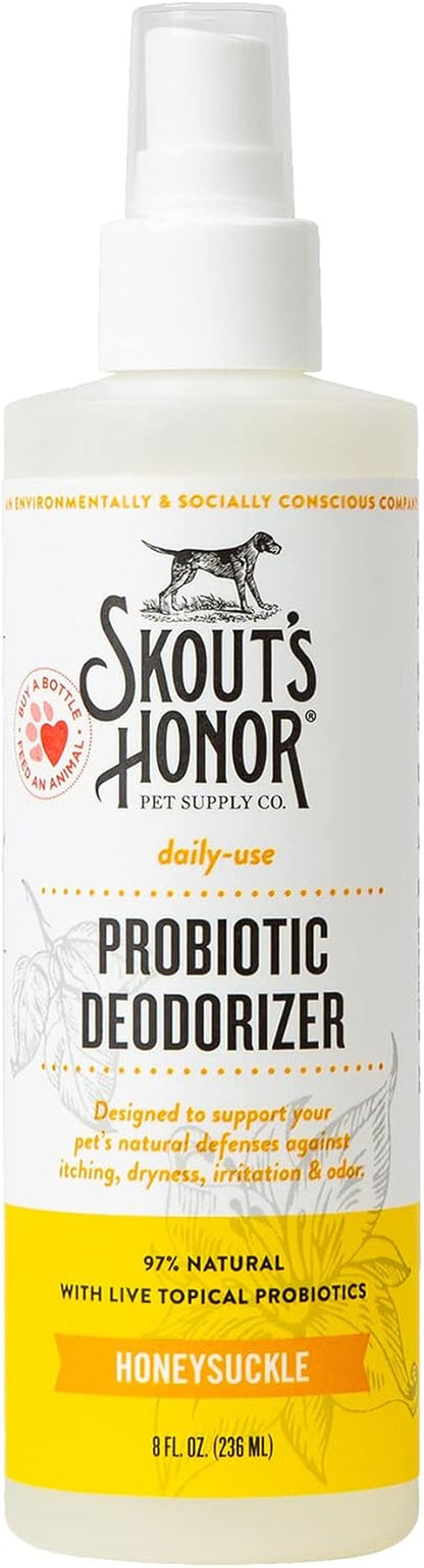 SKOUT'S HONOR Probiotic Dog Deodorizing Spray - Sunkissed Coconut, 8 Oz | Hydrating Daily-Use Formula with Avocado Oil and Omega-3S, Microbiome-Friendly, Paraben and Sulfate-Free18