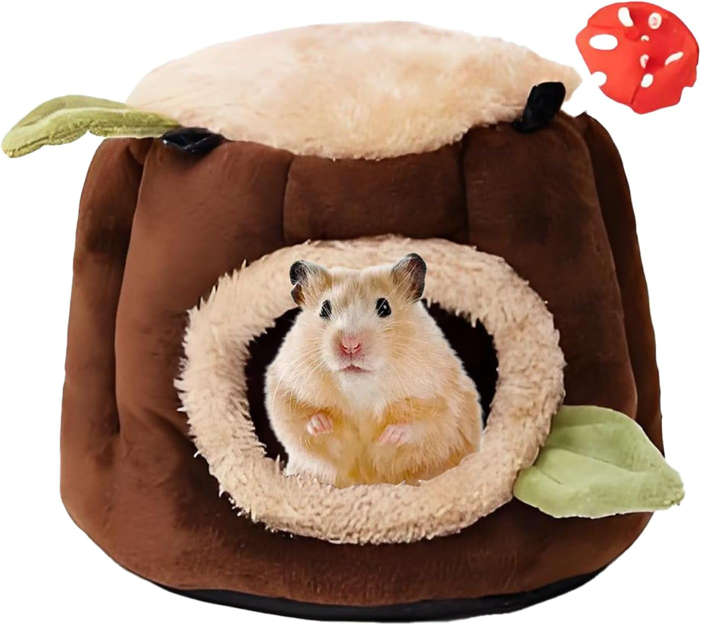 lyart-guinea-pig-hamster-bedding-or-hideout-for-mouse-mice-rat-ferret-bunny-fluff-bedding-bed-house-cage-accessories-dwarf-rabbits-hedgehog-bearded-dragon-warm-bedding-winter-nest-cave-washable2-l