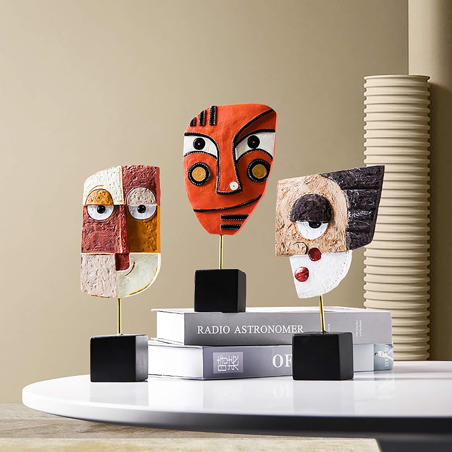 wink-handcrafted-statues-resin-abstract-sculpture-for-home-decor-modern-african-art-tribal-figurines-decorations-items-accents-influencer-picks-for-bookshelf-tv-stand-living-room-nightstand