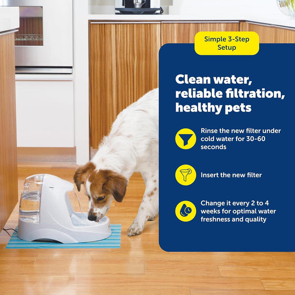 Petsafe Drinkwell Premium Carbon Filters, Dog & Cat Fountains, 12-Pack | Certified Fit for Drinkwell Outdoor, Everflow, Multi-Tier, Original, Platinum, Zen & Mini, 50% More Carbon.4